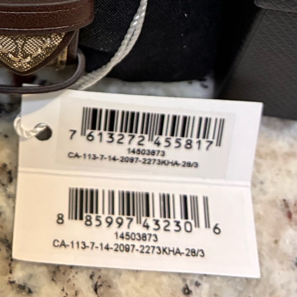 Coach Pink and Tan Signature Watch - Picture 5 of 5